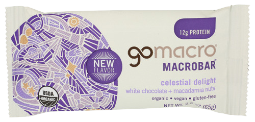 Organic White Chocolate Macadamia Nut Macro Bar - 2.3 OZ