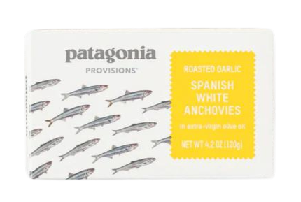 Roasted Garlic Spanish Anchovies - 4.2 OZ