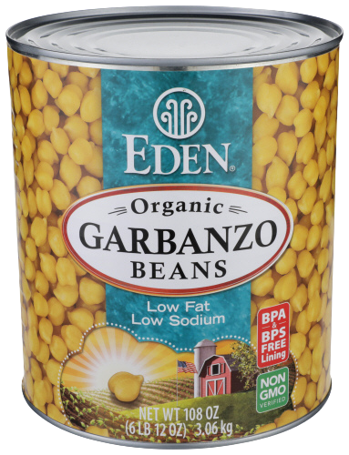 Organic Garbanzo Beans - 108 OZ