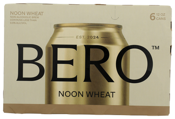 Noon Wheat Non-Alcoholic Beer - 6 PK