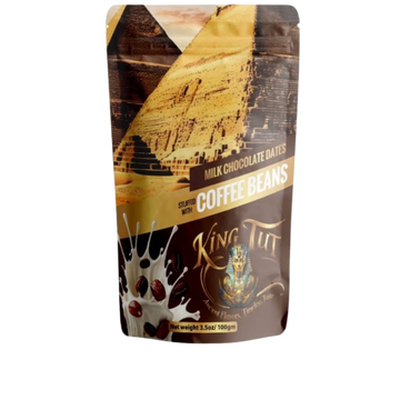 Milk Chocolate Dates with Coffee Beans - 3.5 OZ