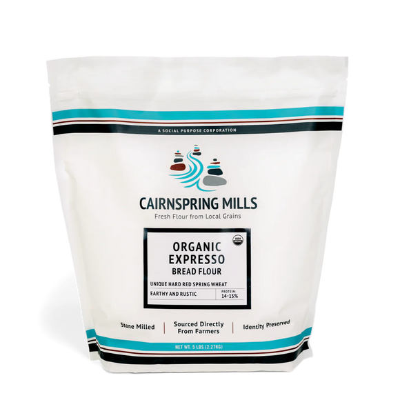 Cairnspring Organic Expresso T85 Artisan Bread Flour - 5 LB