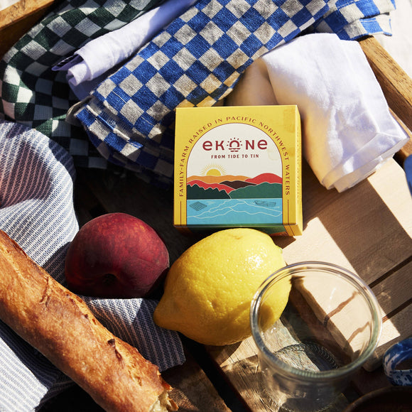 EKONE Lemon Pepper Smoked Oysters - 3.5 OZ