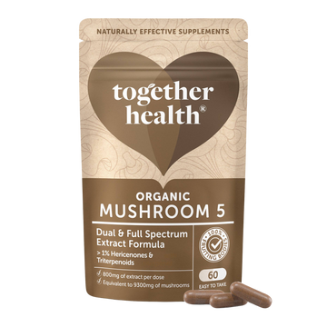 Mushroom 5 Blend – 9300mg – High Strength – 60 CAPSULES