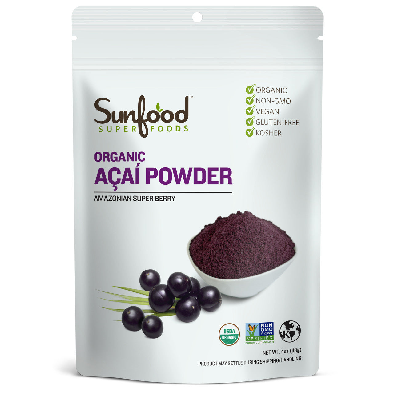 Organic Acai Powder - 4 OZ