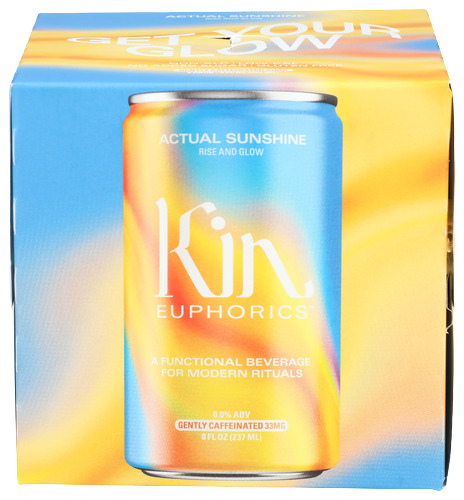 Kin Euphorics Actual Sunshine - 4 PK