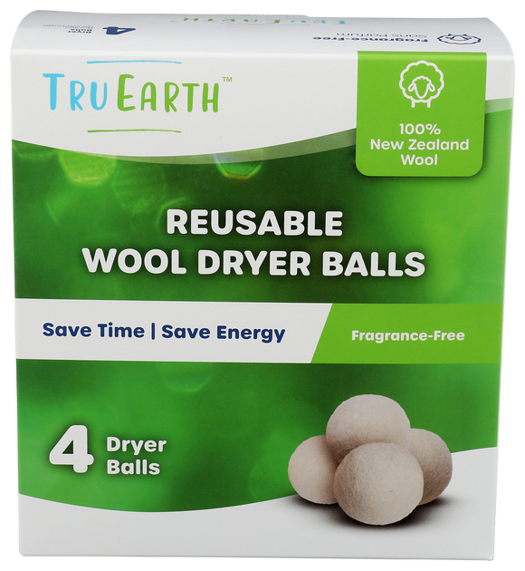 Tru Earth Wool Dryer Balls - 4 PC