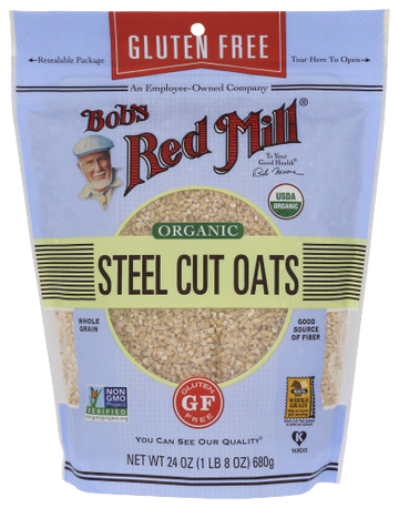 Organic Steel Cut Oats - 24 OZ