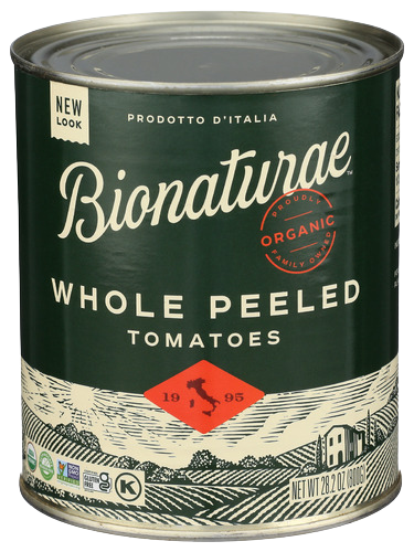 Organic Whole Peeled Tomatoes - 28.2 OZ