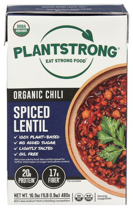 Plantstrong Spiced Lentil Chili - 16.9 FO