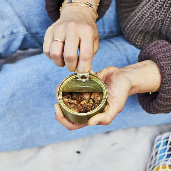 EKONE Lemon Pepper Smoked Oysters - 3.5 OZ