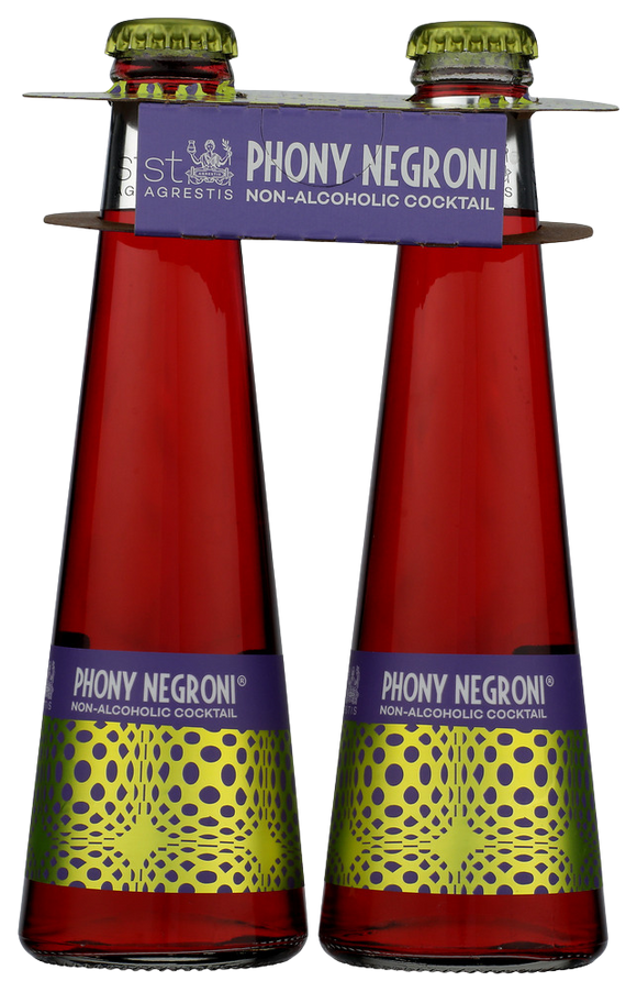 St Agrestis Phony Negroni Mocktail - 2 PK