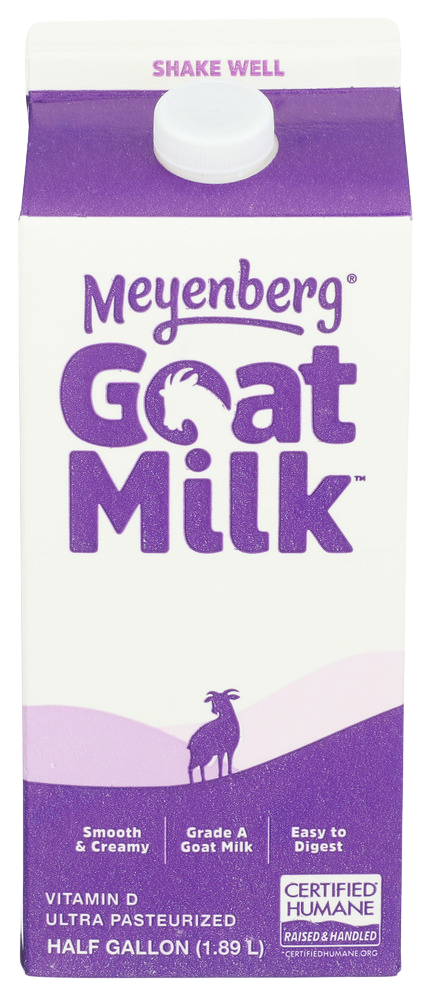 Meyenburg Whole Pasteurized Goat Milk - 64 FO