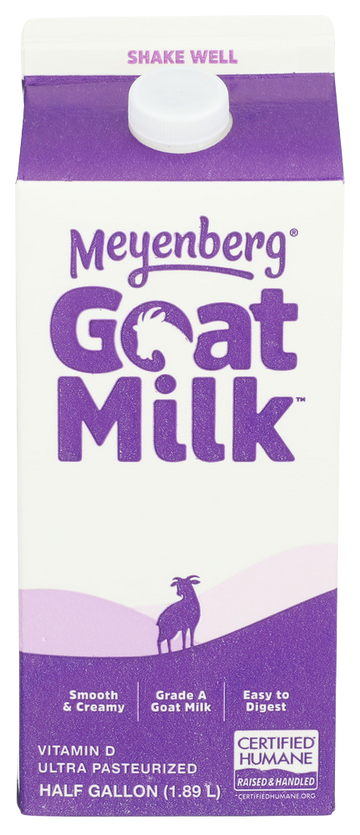Meyenburg Whole Pasteurized Goat Milk - 64 FO