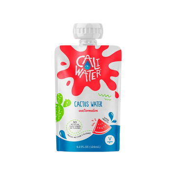 Caliwater Watermelon Cactus Water Kids Pouch - 4.2 FO