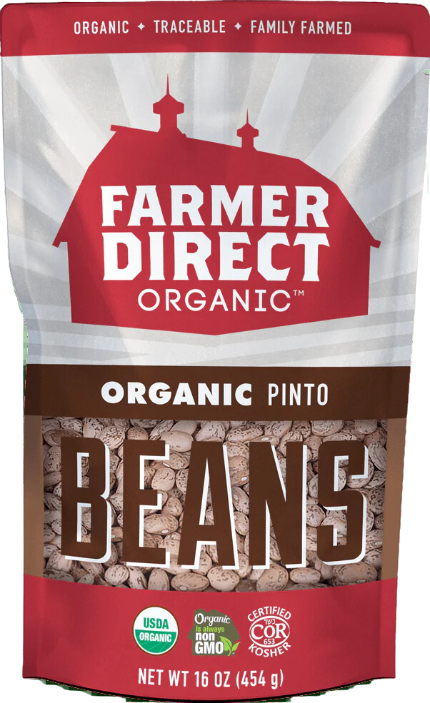 Organic Pinto Beans - 16 OZ