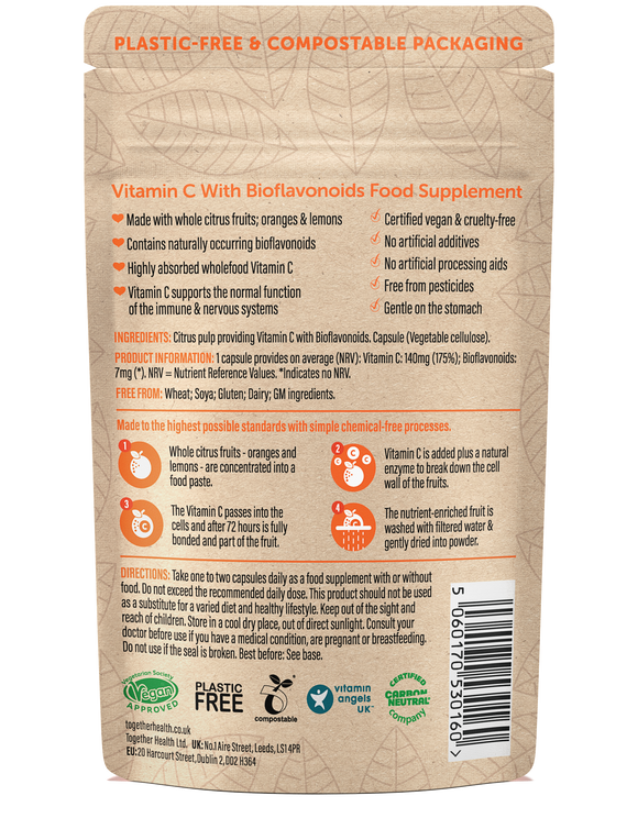 Vitamin C – Vegan – 30 CAPSULES