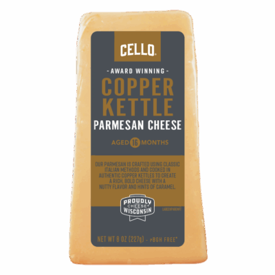 Cello Copper Kettle Parmesan Cheese - 5 OZ