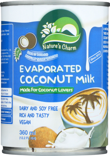 Natures Charm Evaporated Coconut Milk - 12.2 OZ