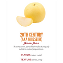 Organic 20th Century Asian Pear - EACH-1