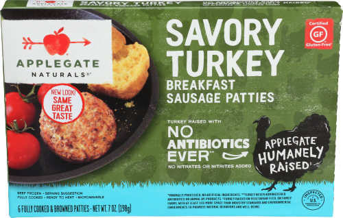Savory Turkey Breakfast Sausage Patty - 7 OZ