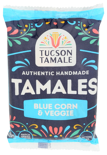 Blue Corn & Veggie Tamales - 11 OZ