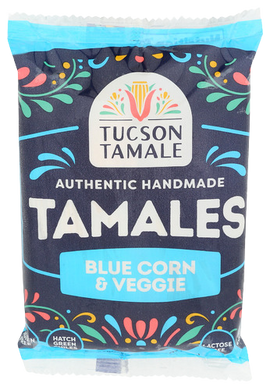 Blue Corn & Veggie Tamales - 11 OZ