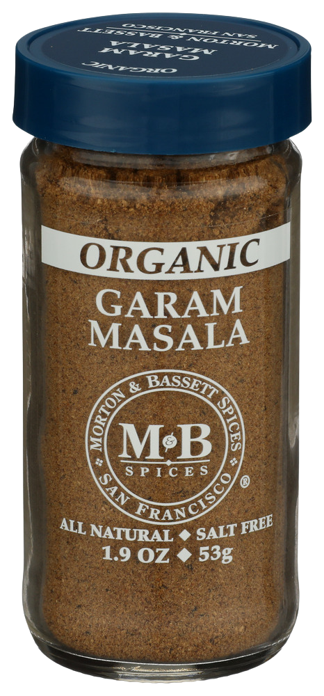 Morton & Bassett Organic Garam Masala - 1.9 OZ