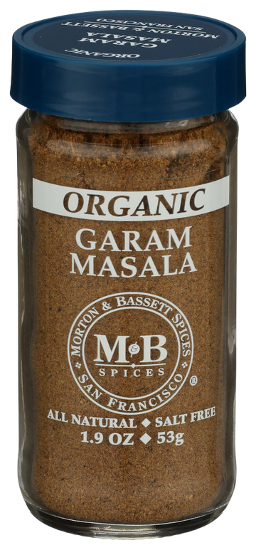 Morton & Bassett Organic Garam Masala - 1.9 OZ