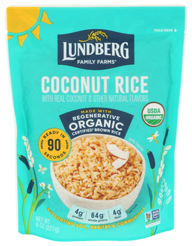 Organic Coconut Brown Rice - 8 OZ