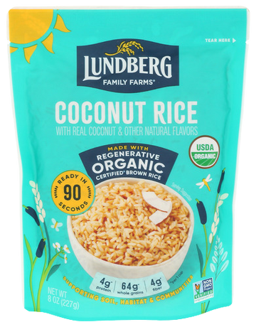 Organic Coconut Brown Rice - 8 OZ
