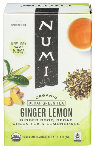 Numi Ginger Lemon Green Tea - 16 BG