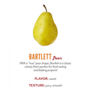 Organic Bartlett Pear - EACH-2