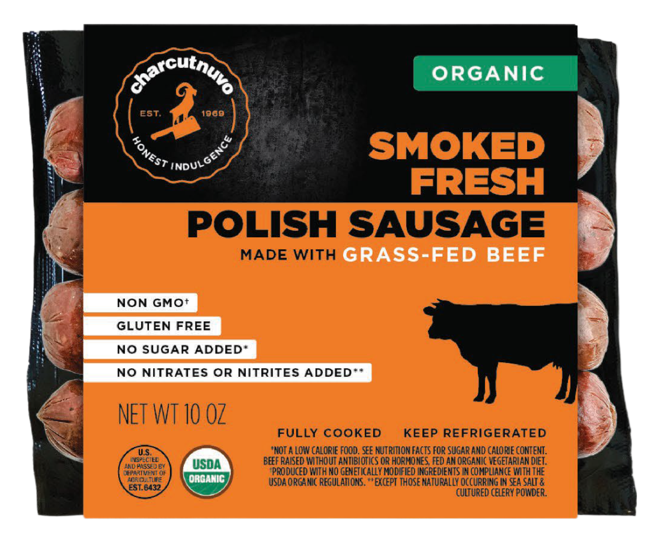 Polish Beef Smoked Sausage - 10 OZ