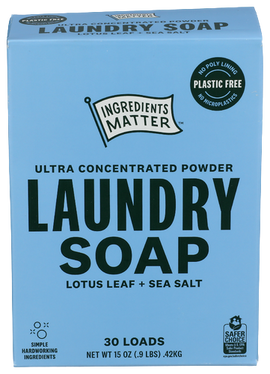 Lotus Leaf + Sea Salt Laundry Soap Powder - 15 OZ