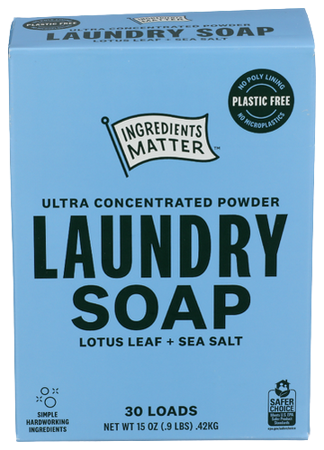 Lotus Leaf + Sea Salt Laundry Soap Powder - 15 OZ