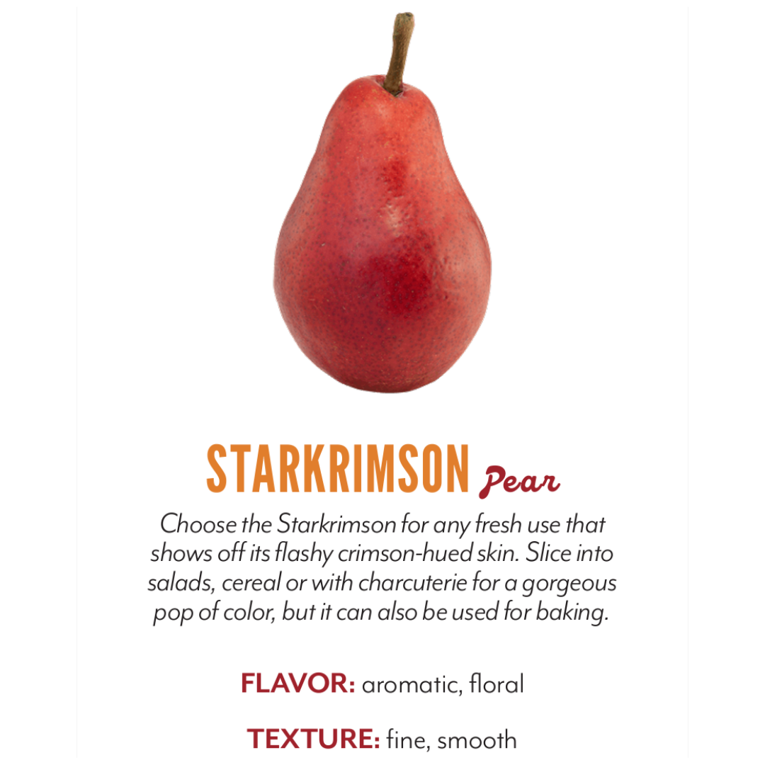 Organic Starkrimson Pear - EACH