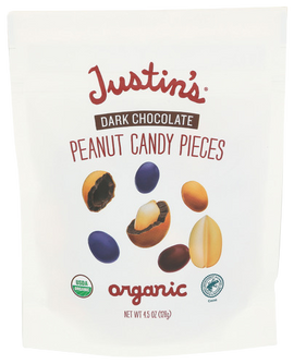 Dark Chocolate Peanut Candy Pieces - 4.5 OZ