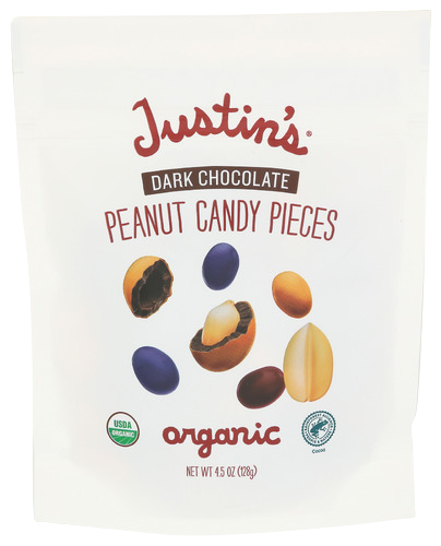 Dark Chocolate Peanut Candy Pieces - 4.5 OZ