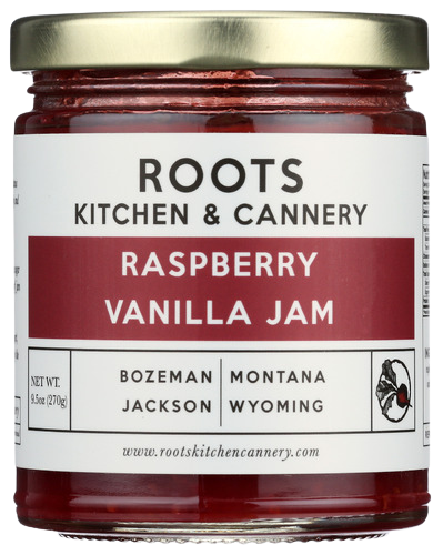 Roots Kitchen Raspberry Vanilla Jam - 9 OZ