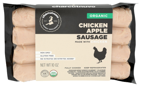Organic Chicken Apple Sausage - 10 OZ
