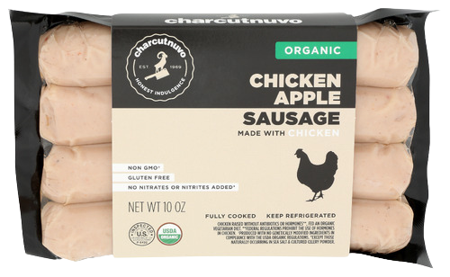 Organic Chicken Apple Sauage - 10 OZ