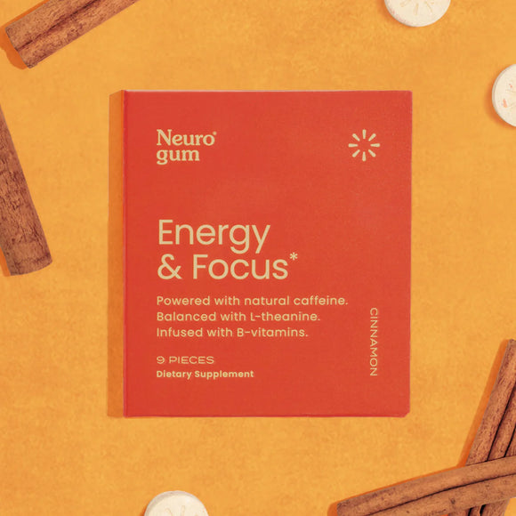 Energy & Focus Cinnamon Gum - 9 PC