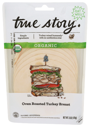 Organic Oven Roasted Turkey Breast - 6 OZ