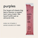 Purples Organic Fruit & Veggie Smoothie Mix (4 smoothies)-4