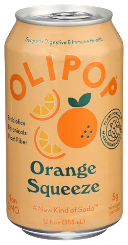 Olipop Orange Squeeze Sparkling Tonic - 12 FO