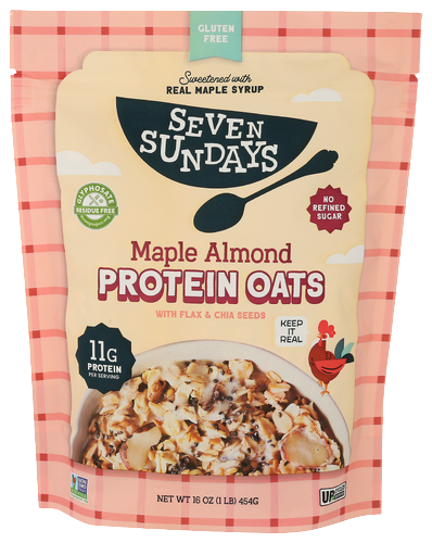 Seven Sundays Maple Almond Protein Oats - 16 OZ