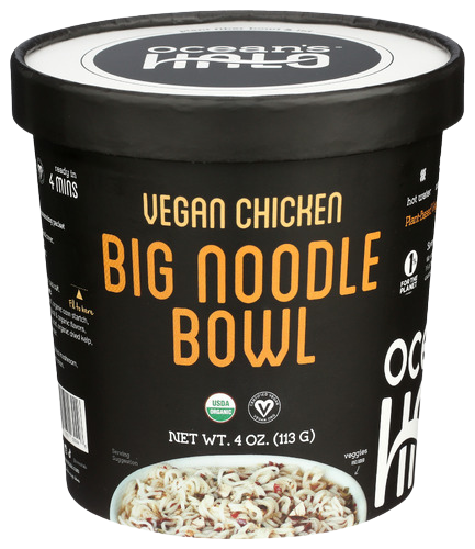 Organic Vegan Chicken Noodle Bowl - 4.02 OZ