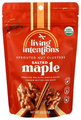 Living Intentions Salted Maple Nut Blend - 4 OZ