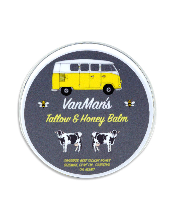 VanMan's Tallow & Honey Balm 2 oz